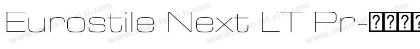 Eurostile Next LT Pr字体转换